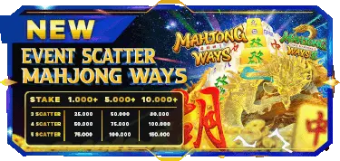 EVENT SCATTER PGSOFT MAHJONG WAYS 1 & 2  GERBANG855